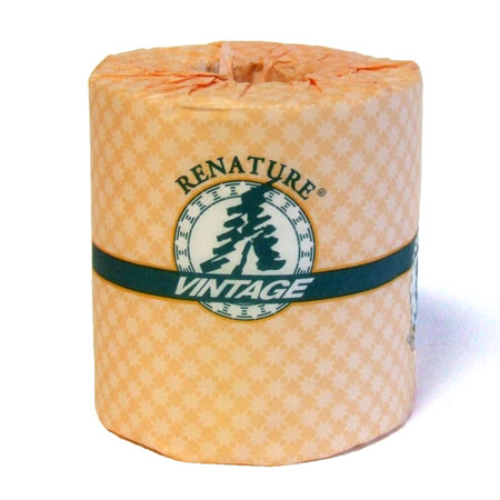 Vintage Renature Toilet Tissue  2-Ply 500SHEETS/ROLL 