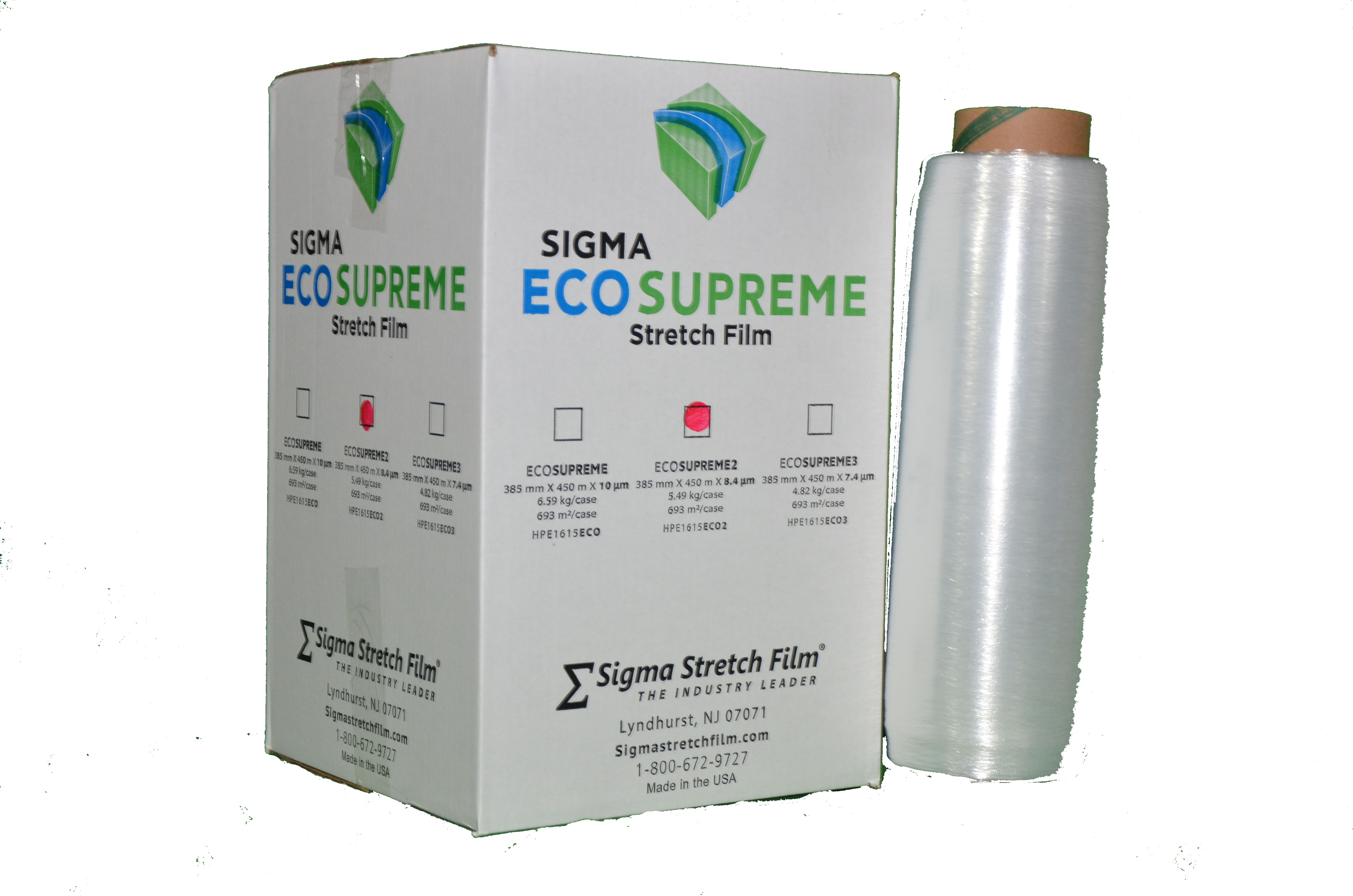 #2(RED-DOT) ECO-SUPREME  Stretch 385MMx450M 8.4MIC 
