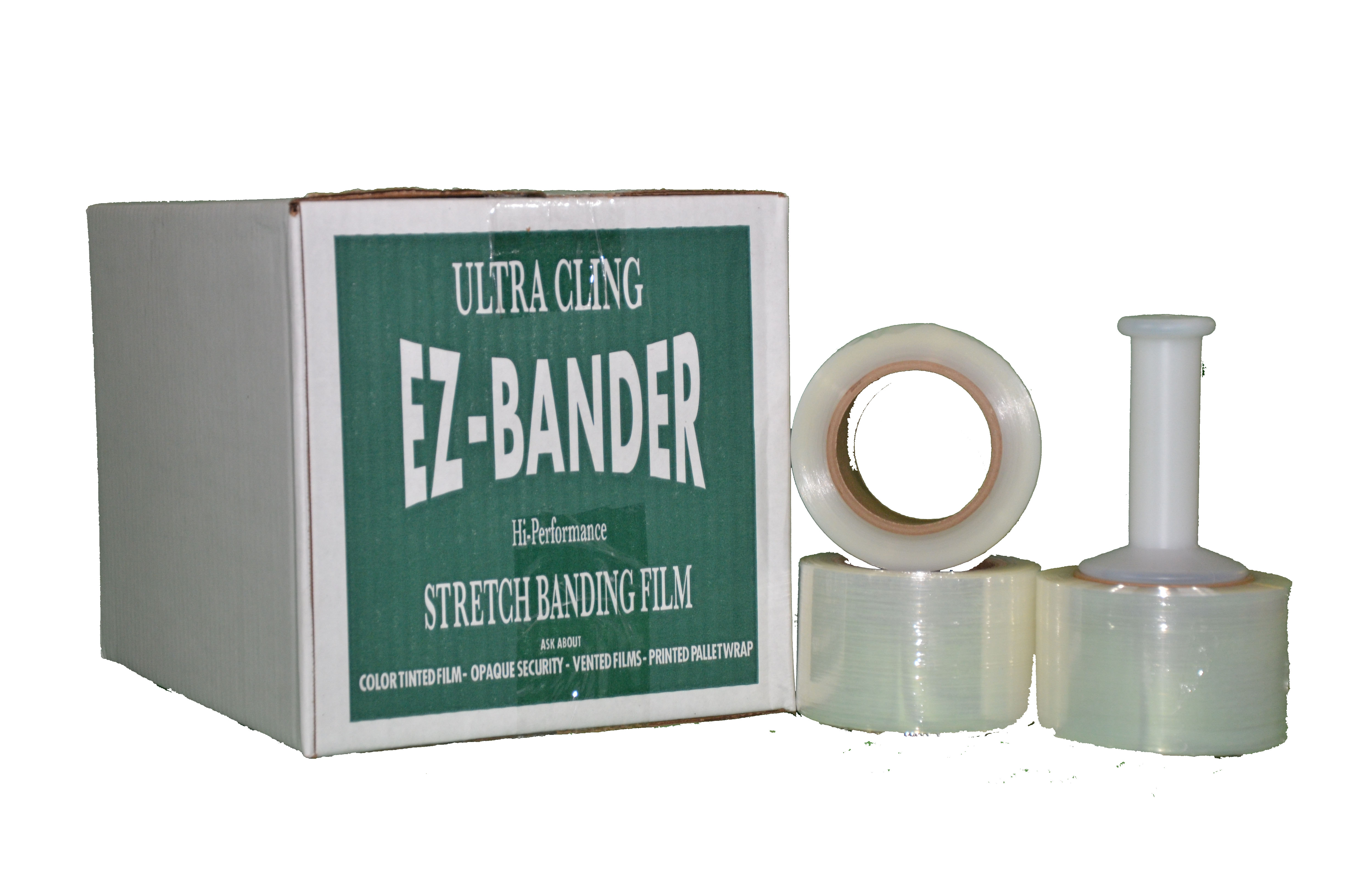 Stretch Film 3&quot;x1000&#39; 80Gauge 3&quot; Core 1HANDLE/CASE 