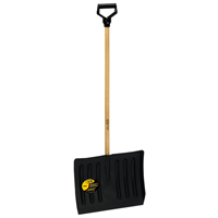 18&quot; Poly Snow Shovel Poly D Grip 15&quot; x 18&quot; Blade with 36&quot;