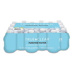 Purified Bottled Water 8OZ  Bottle 24BOTTLES/CS 182CS/SKID