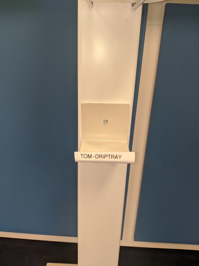 Drip Tray for Hand Sanitizer  Stand