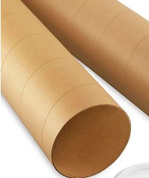 Mailing Tube 4&quot;IDx74&quot; .200 Thickness  With Caps