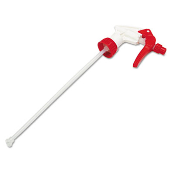 8&quot;Red/White Standard Trigger Sprayer Chemical Resistant