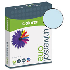 Color Paper, 20lb, 8.5x11,  Blue, 500SHEETS/PACK