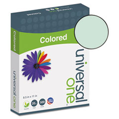 Deluxe Colored Paper, 20 lb  Bond Weight, 8.5x11, Green, 