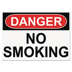***DISCONTINUED*** OSHA Safety Signs, DANGER NO 