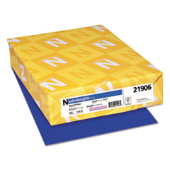 Color Paper, 24lb, 8.5x11,  Blast-Off Blue, 500SHEETS/REAM