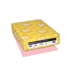 Color Paper, 24lb, 8.5x11,  Bubble Gum, 500SHEETS/REAM