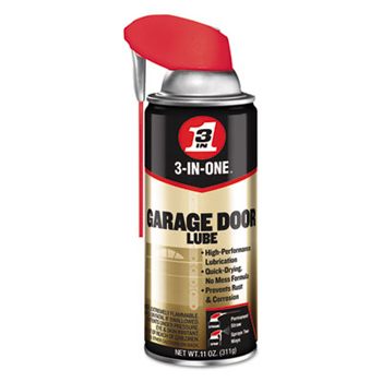 3-IN-ONE Professional Garage Door Lube with Smart Straw