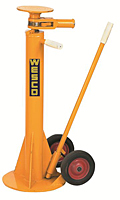 Trailer Stabilizing Jack, High strength steel