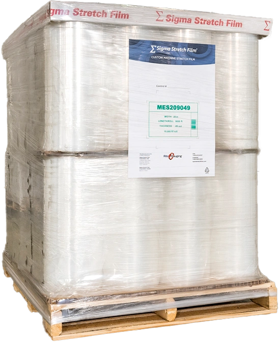 Eco-Supreme One Side Cling  Cast Machine Film 20&quot;x9000&#39; 